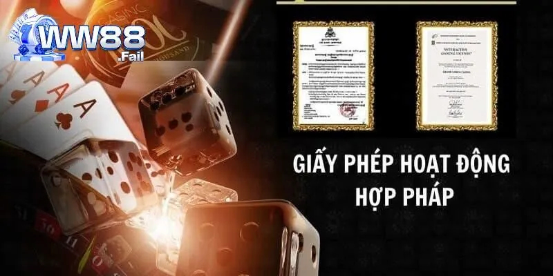 Giới thiệu giấy phép của WW88