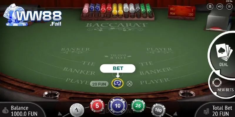 Giải mã sức hút của game Baccarat WW88