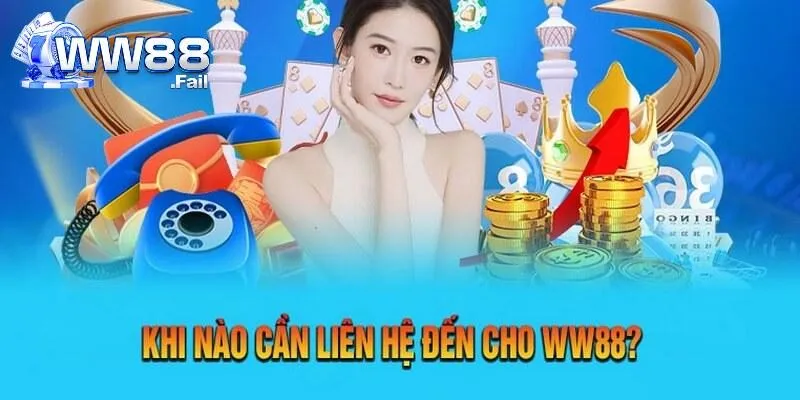 Các trường hợp người chơi nên trao đổi với nhân viên nhà cái